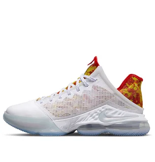 Кросівки унісекс Nike Flintstone X Lebron 19 Low White DQ8344-100