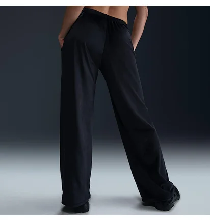 Штани жіночі Nike Sportswear Chill Knit Mid-Rise Velour Pants Black HJ0922-010