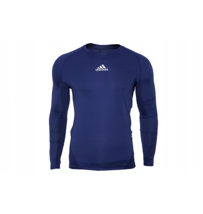 Термобелье мужское Adidas Baselayer Alphaskin Ls Top Blue Cw9489