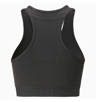 Топ женский Puma First Mile High Impact Bra Black 523210-01