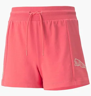 Шорти дитячі Puma Power High Waist Shorts Youth Pink 674364-63