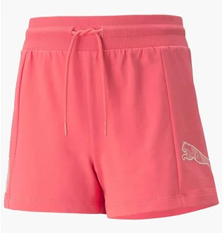 Шорты детские Puma Power High Waist Shorts Youth Pink 674364-63