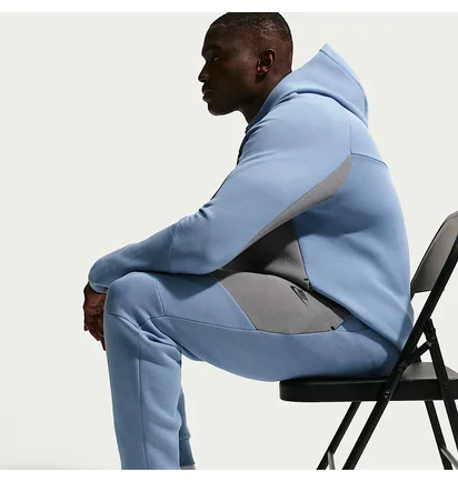 Штани чоловічі Nike Tech Fleece Blue/Green HV0959-486
