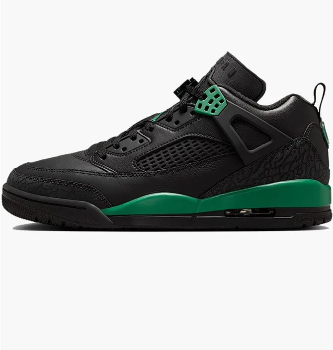 Кроссовки мужские Air Jordan Spizike Low Team Black/Green FQ1759-003