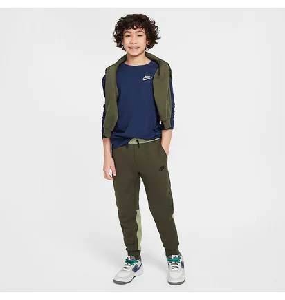 Штаны детские Nike Sportswear Tech Fleece Olive FD3287-325