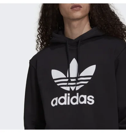Худи мужское Adidas Adicolor Classics Trefoil Hoodie Black H06667