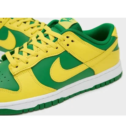 Кросівки чоловічі Nike Dunk Low Retro Green/Yellow DV0833-300