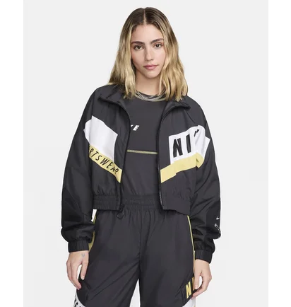 Олимпийка женская Nike Sportswear Woven Jacket Black HF5956-070