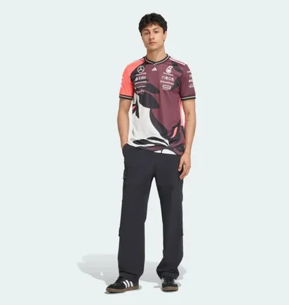 Футболка чоловіча Adidas Mercedes - Amg Petronas Formula One Team Driver Authentic Summer Pack Multi JZ6203