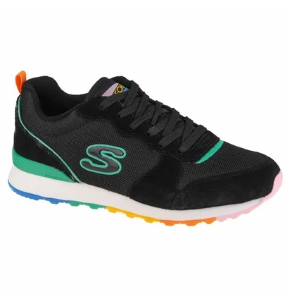 Кроссовки женские Skechers Og 85 Walking Rainbow Black 155353-BKMT
