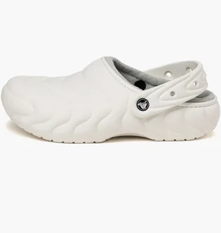 Тапочки мужские CROCS Classic Lined Overpuff Clog White 210059-100