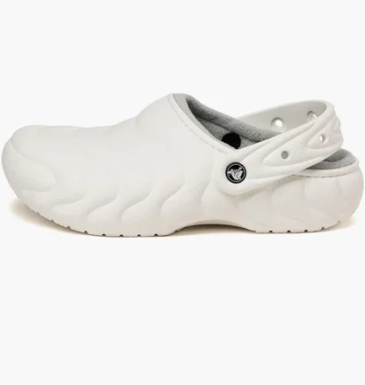 Тапочки мужские CROCS Classic Lined Overpuff Clog White 210059-100