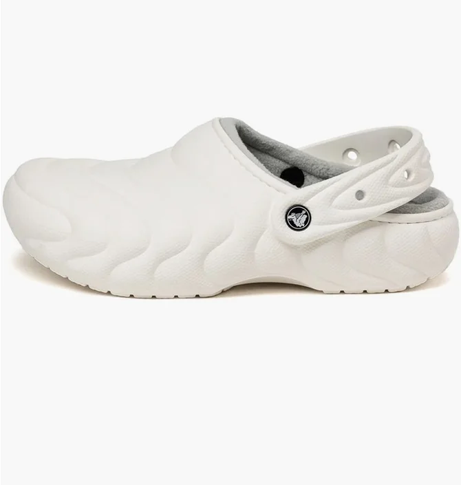 Тапочки мужские CROCS Classic Lined Overpuff Clog White 210059-100