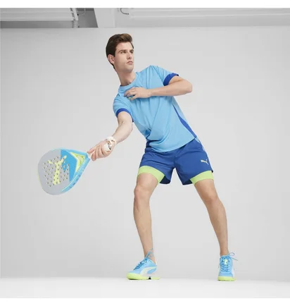 Кроссовки унисекс Puma Nova Court Light Blue/Grey 107598-01