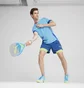 Кроссовки унисекс Puma Nova Court Light Blue/Grey 107598-01