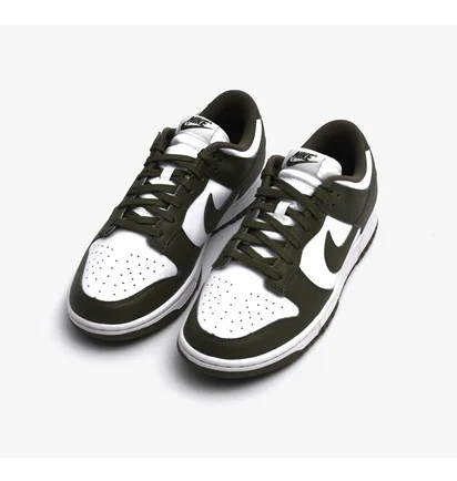 Кроссовки женские Nike W Dunk Low White/Green DD1503-120