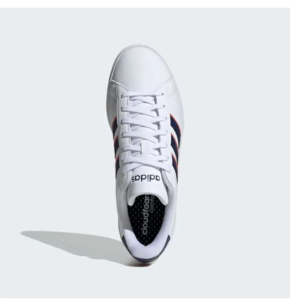 Кроссовки мужские Adidas Grand Court Cloudfoam Comfort White ID2947