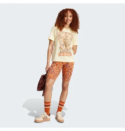 Футболка жіноча Adidas X Farm Rio Graphic T-Shirt Yellow IV9759