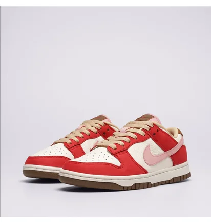 Кросівки жіночі Nike Dunk Low Prm White/Red FB7910-600