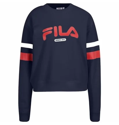Свитшот женский Fila Latur Graphic Blue FAW074250004