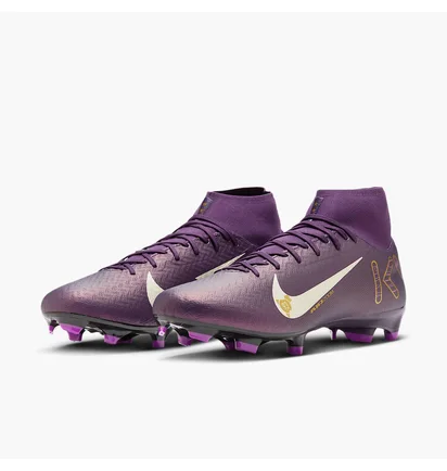 Бутсы унисекс Nike Superfly 10 Academy Km Violet HJ7309-500