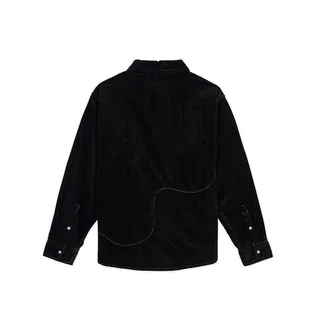 Рубашка мужская Brain Dead Organic Panel Black F23T24003307