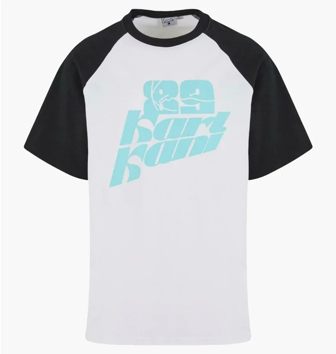 Футболка чоловіча Karl Kani Signature Colorblock White PD00005345