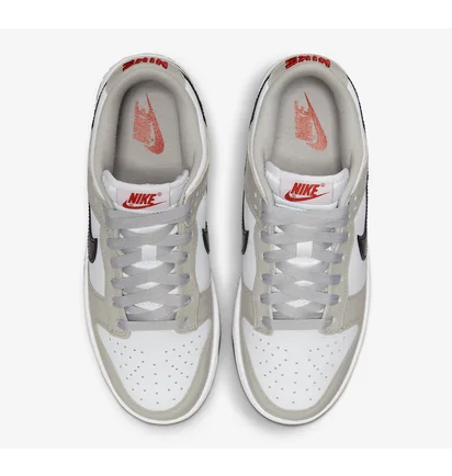 Кросівки жіночі Nike Dunk Low Ess Grey/White DQ7576-001