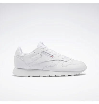Кросівки дитячі Reebok Classic Leather Shoes - Grade School White Gz6097