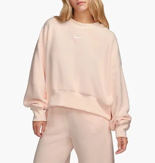 Світшот жіночий Nike W Nsw Plsh Mod Crop Crew Peach DQ6844-838
