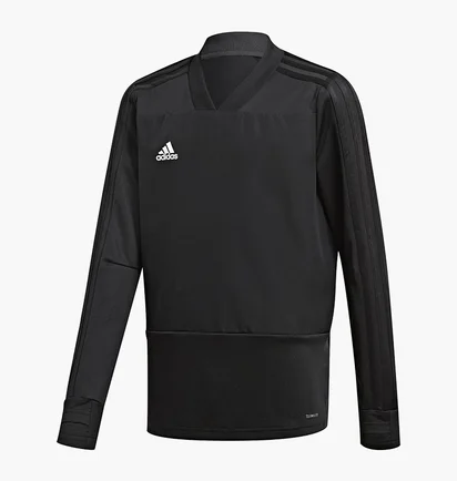 Свитшот детский Adidas 18 Player Focus Training Top Black CG0389