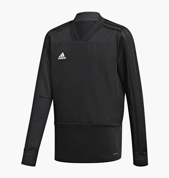 Свитшот детский Adidas 18 Player Focus Training Top Black CG0389