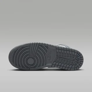 Кроссовки женские Air Jordan 1 Mid Grey/White BQ6472-113