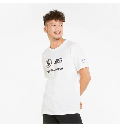 Футболка чоловіча Puma Bmw M Motorsport Logo Tee White 533398-02