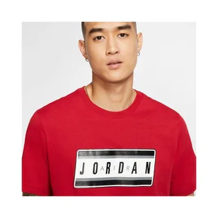 Футболка чоловіча Air Jordan Jumpman Sticker MenS T-Shirt Bordo CJ6246-687