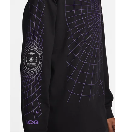 Лонгслив мужской Nike Acg Manhole Long-Sleeve T-Shirt Black FJ1133-010