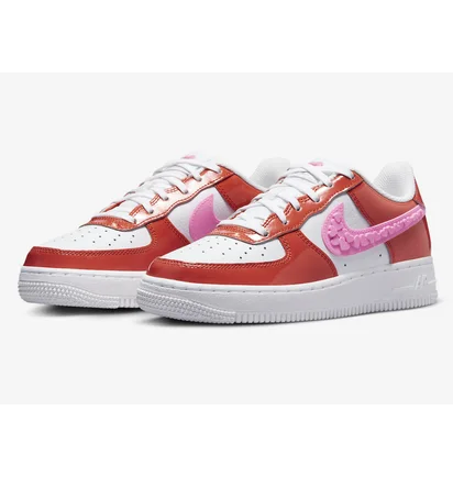 Кросівки дитячі Nike Air Force 1 Low Gs Red/White FD1031-600