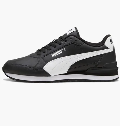 Кроссовки унисекс Puma St Runner V4 Leather Sneakers Black 399068-01