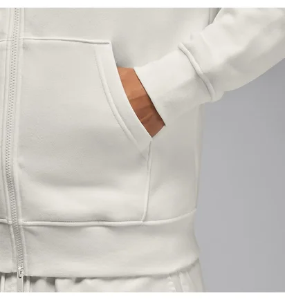 Худи мужское Air Jordan Brooklyn Fleece Full-Zip Hoodie White FV7289-133