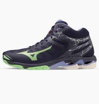 Кроссовки мужские Mizuno Wave Voltage Mid Blue V1GA216511