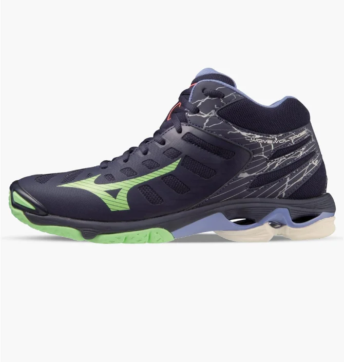 Кроссовки мужские Mizuno Wave Voltage Mid Blue V1GA216511