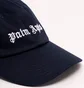 Кепка унисекс Palm Angels Classic Logo Cap Blue PMLB003C99FAB0014601