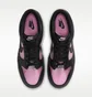 Кроссовки мужские Nike Dunk Low Retro Prm Black/Pink IM3077-600