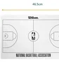 Тактична дошка Wilson Nba Coaches Dry Erase Board White WTBA9002NBA