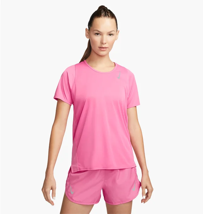 Футболка женская Nike Dri-Fit Race Pink Dd5927-684