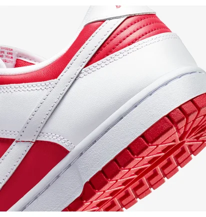 Кроссовки мужские Nike Dunk Low Retro Red/White DD1391-600