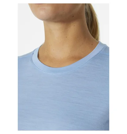 Термобілизна жіноча Helly Hansen Merino Crew Light Blue 49502-627