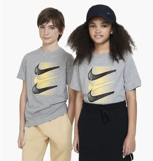 Футболка детская Nike U Nsw Tee Core Brandmark 4 Grey DX9525-063