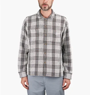 Рубашка мужская OBEY Wes Grey 181200378-UBL