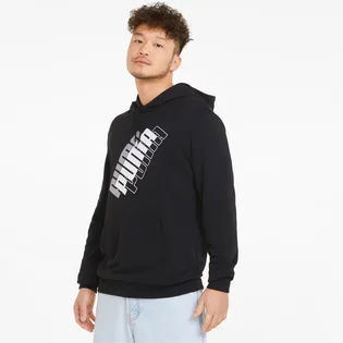 Худи мужское Puma Power Logo Black 847378-01